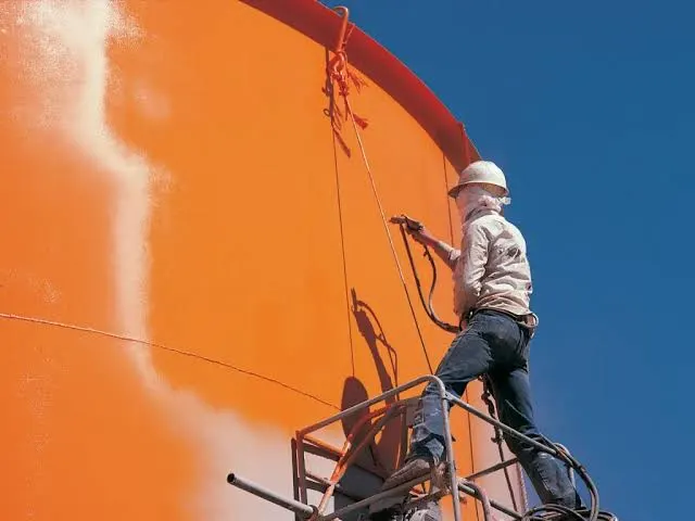 Industrial Painting from Orange Coatings in Surprise